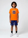 Under Armour Fiú szett Under Armour UA TECH PRINTED SS SHORT SET-ORG