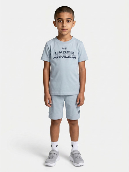 Under Armour Fiú szett Under Armour UA CARGO SHORT SET-BLU