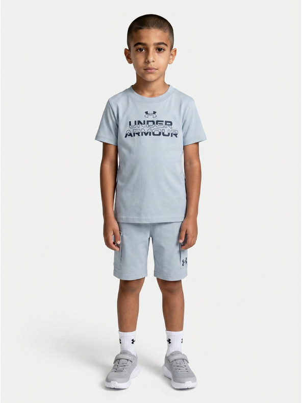 Under Armour Fiú szett Under Armour UA CARGO SHORT SET-BLU