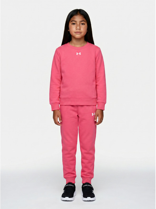 Under Armour Lány szett Under Armour UA RIVAL CREWNECK SET