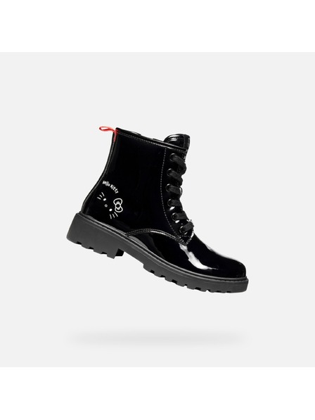 Geox Fekete lányoknak Geox Casey bokacsizma