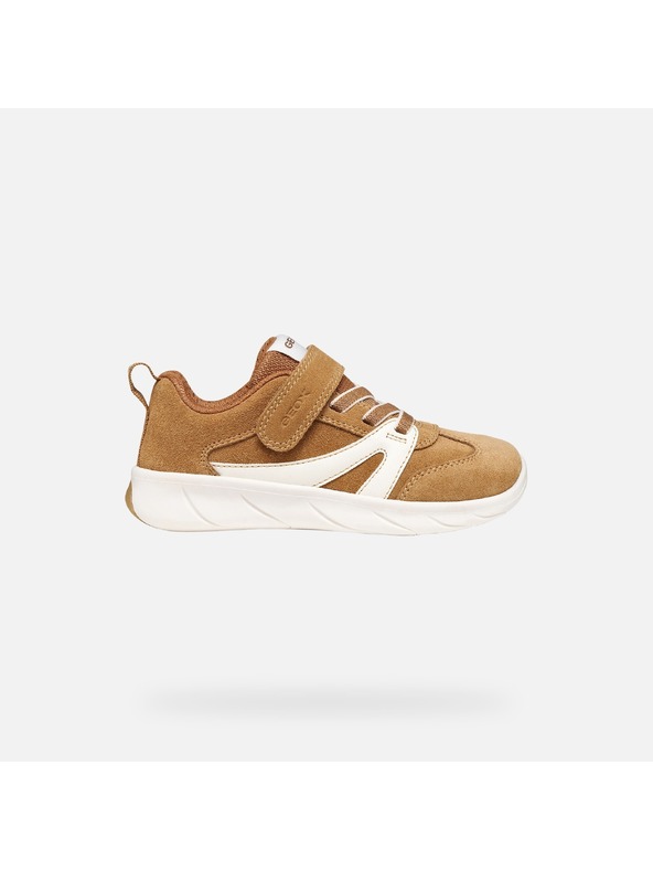 Geox Világos barna fiú bare foot tornacipő Geox Foot-run