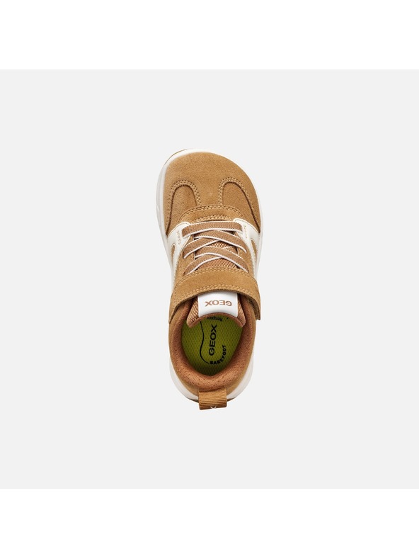 Geox Világos barna fiú bare foot tornacipő Geox Foot-run