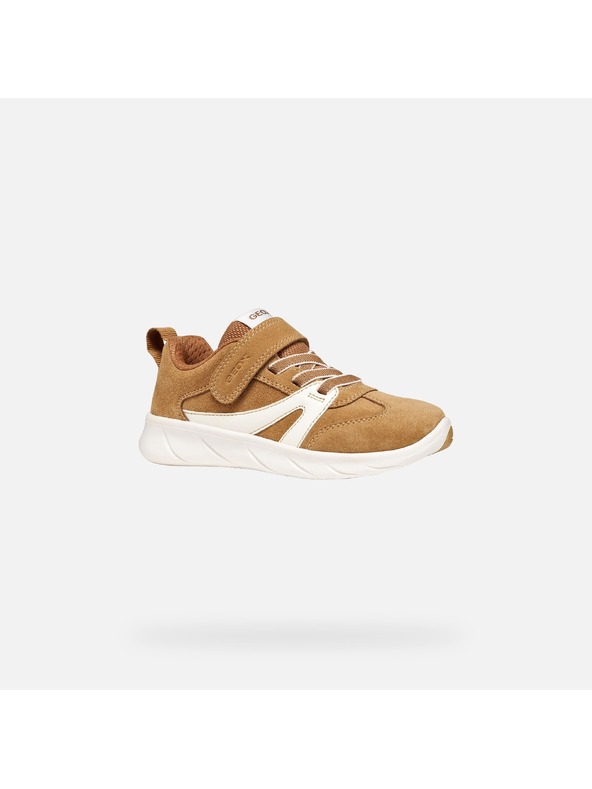 Geox Világos barna fiú bare foot tornacipő Geox Foot-run