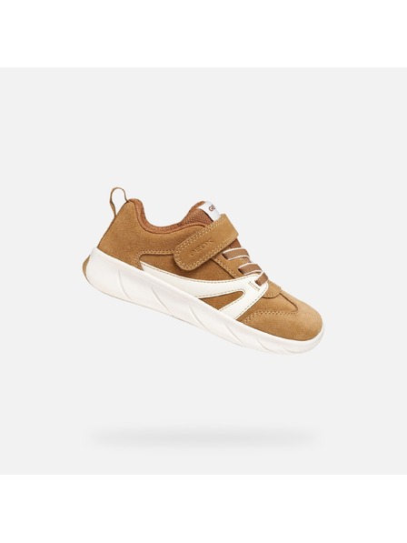 Geox Világos barna fiú bare foot tornacipő Geox Foot-run