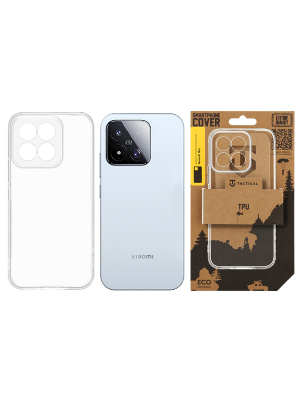Tactical Tactical TPU Tok Xiaomi 17 Max számára Átlátszó