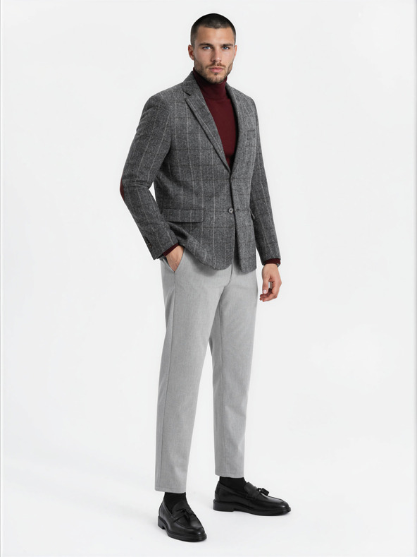 Ombre Clothing M166 Blazer – szürke Ombre Clothing