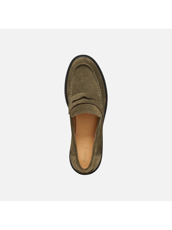 Geox Khaki Geox Spherica EC1 női mokaszín