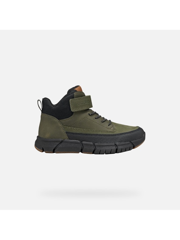 Geox Khaki fiú bakancs Geox Flexyper