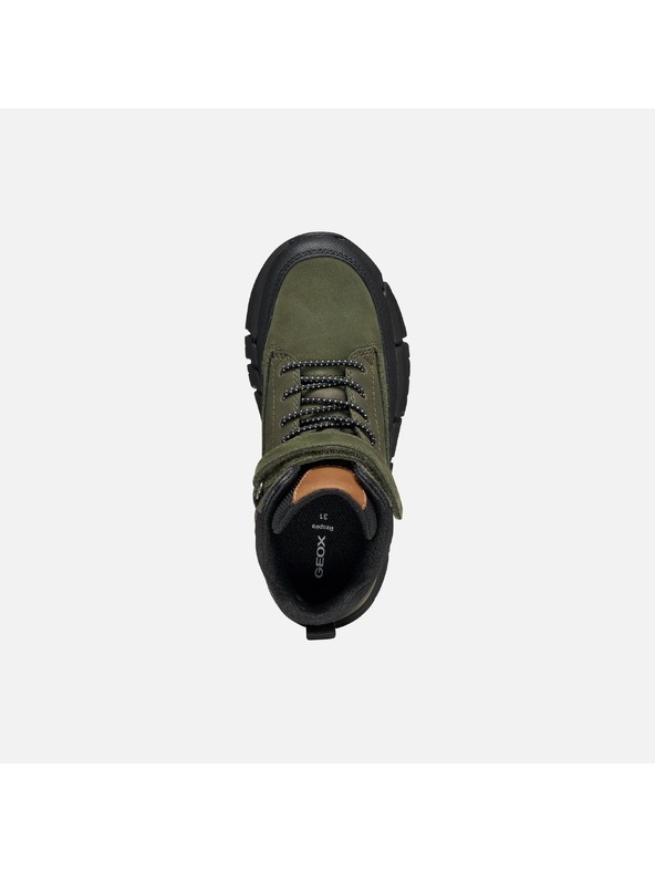Geox Khaki fiú bakancs Geox Flexyper