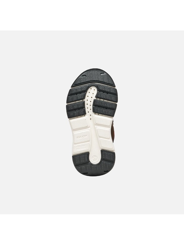 Geox Sötét barna fiú bokacipő Geox Flexyper Mini