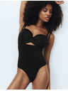 Marks & Spencer Marks & Spencer Own Bra Body alakformáló varrás nélküli body fekete