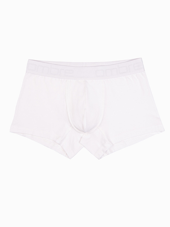 Ombre Clothing Férfi pamut boxeralsó logóval – 3 darab mixben V2 U532 Ombre Clothing