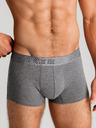 Ombre Clothing Férfi pamut boxeralsó logóval – 3 darab mixben V2 U532 Ombre Clothing