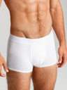 Ombre Clothing Férfi pamut boxeralsó logóval – 3 darab mixben V2 U532 Ombre Clothing