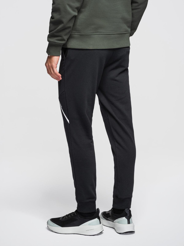 Ombre Clothing Férfi jogger nadrág - fekete V2 OM-PASK-0280 Ombre Clothing