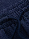 Ombre Clothing Férfi pamut strukturált nadrág REGULAR FIT – sötétkék V1 OM-PACP-0310 Ombre Clothing