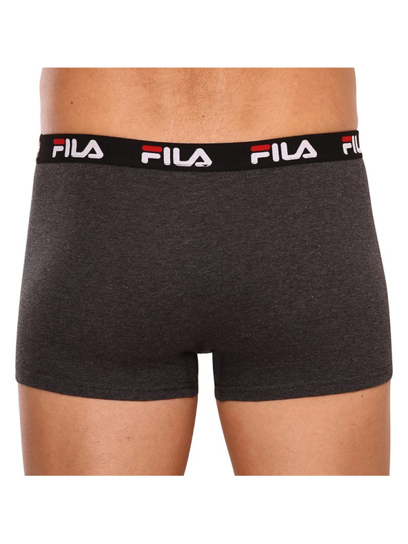 FILA Szett két darabból - férfi bokseralsó Fila szürke (FU5141/2-248)