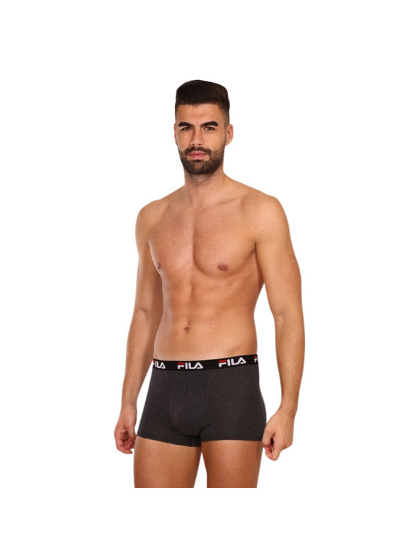 FILA Szett két darabból - férfi bokseralsó Fila szürke (FU5141/2-248)