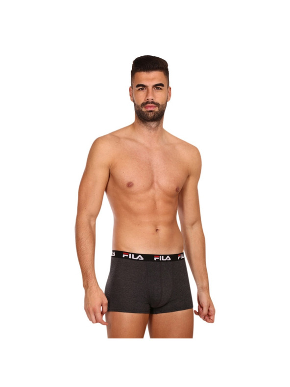 FILA Szett két darabból - férfi bokseralsó Fila szürke (FU5141/2-248)