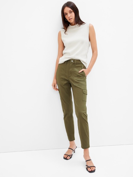 GAP Cargo nadrág twill anyagból GAP