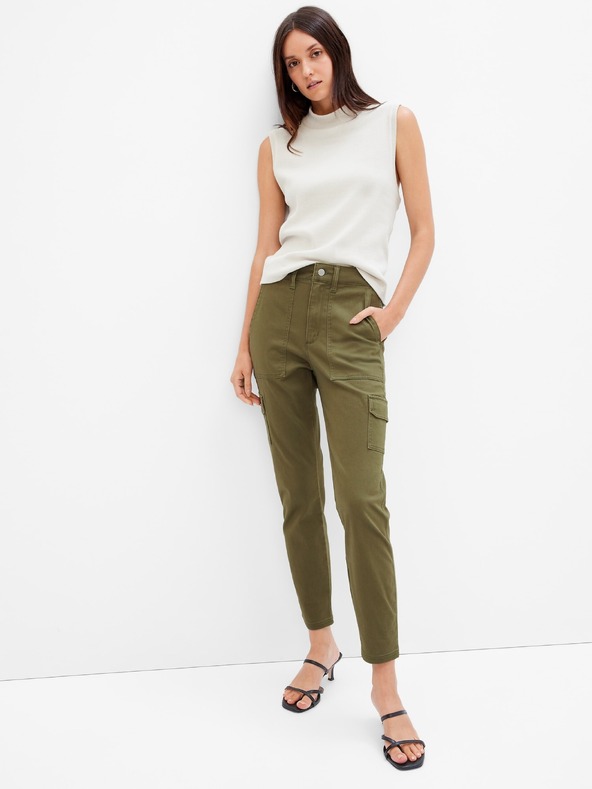 GAP Cargo nadrág twill anyagból GAP