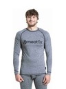 Meatfly Meatfly férfi termo póló Avery Charcoal Heather