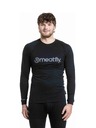 Meatfly Meatfly férfi merino póló Bernie Black