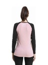 Meatfly Meatfly női merino póló Grace Rose / Black