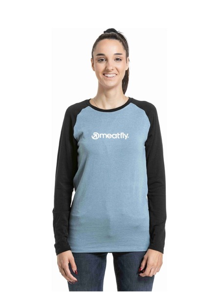Meatfly Meatfly női merino póló Grace Cloud / Black