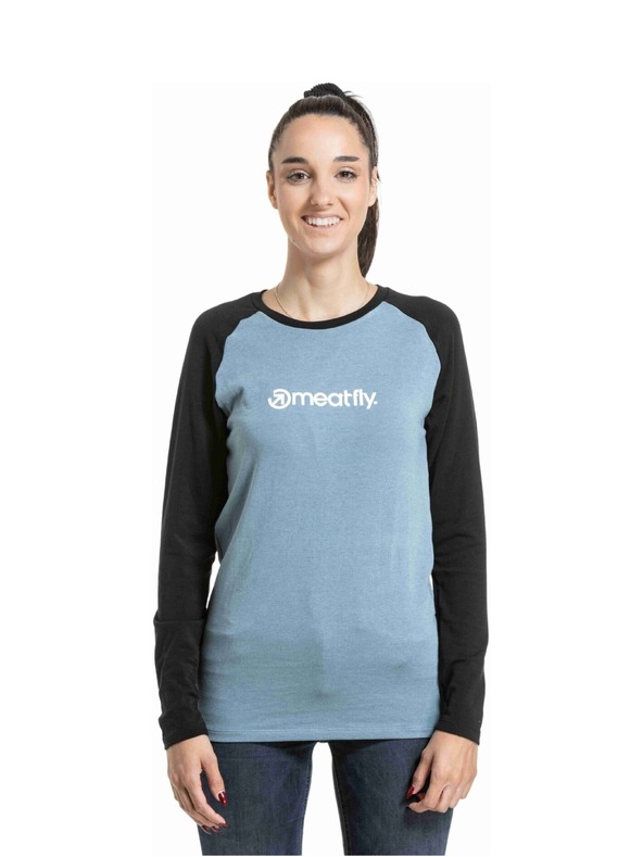 Meatfly Meatfly női merino póló Grace Cloud / Black