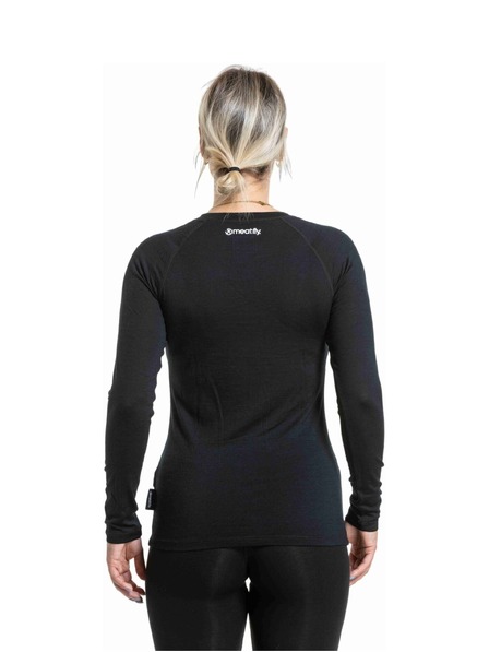 Meatfly Meatfly női merino póló Lacey Black
