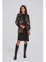 Moodo Paisley mintás fekete Moodo blazer