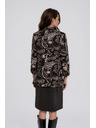 Moodo Paisley mintás fekete Moodo blazer
