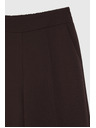Moodo Nadrág szegéllyel és széles parokkával barna Moodo