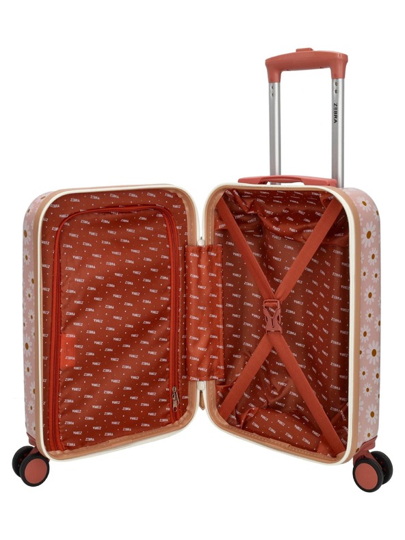 Zebra Trends Zebra Trends Adventurer 21492 gyermekkoffert Light Pink