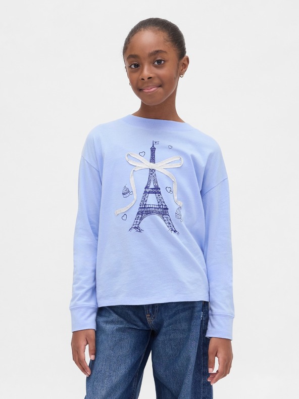 GAP Gap & Disney gyerek oversize póló logóval GAP