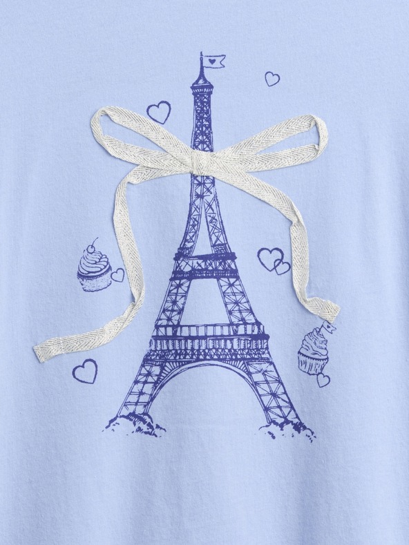 GAP Gap & Disney gyerek oversize póló logóval GAP