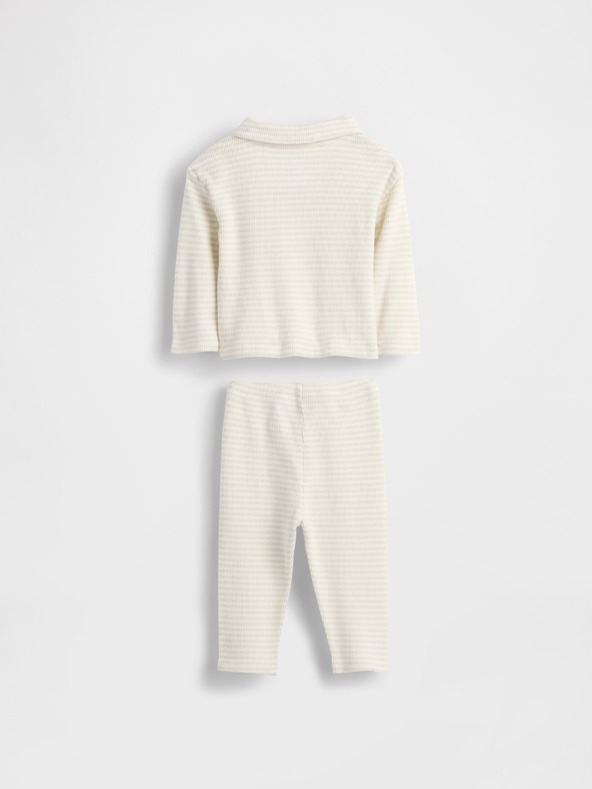 GAP Baby Softspun gofrimintás outfitszett Brannan Bear GAP