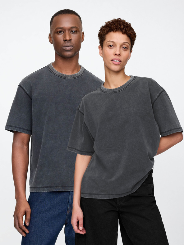 GAP Crop Heavyweight póló unisex GAP