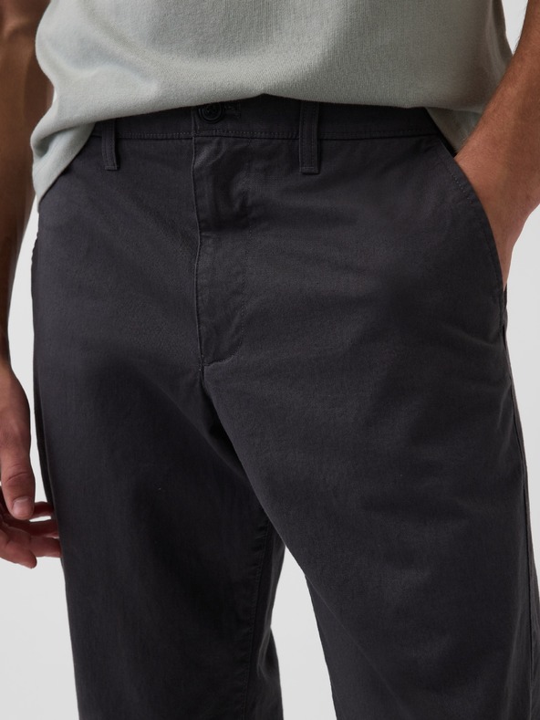 GAP Khaki Straight nadrág GAP