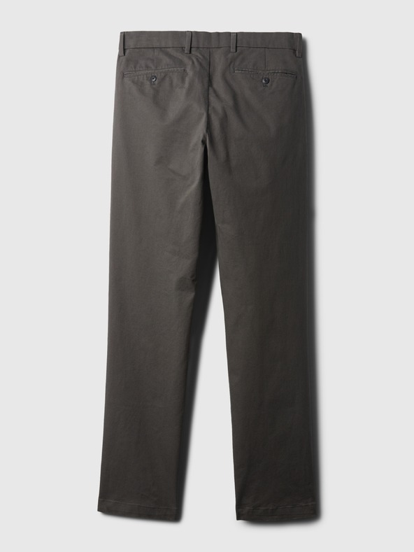 GAP Khaki Straight nadrág GAP