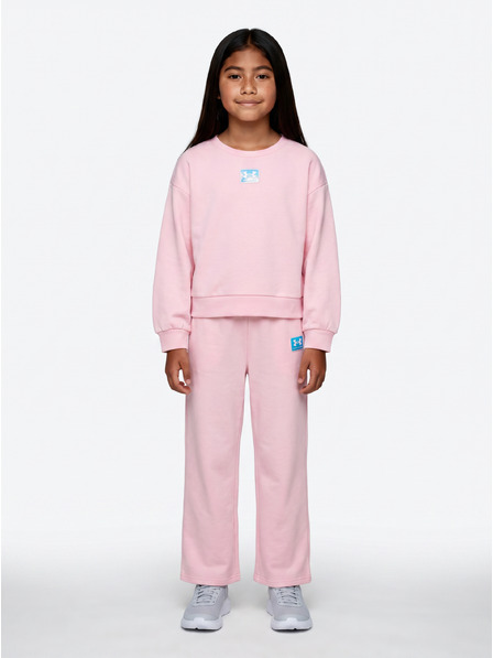 Under Armour Lány szett Under Armour UA RIVAL CREW FLARE SET