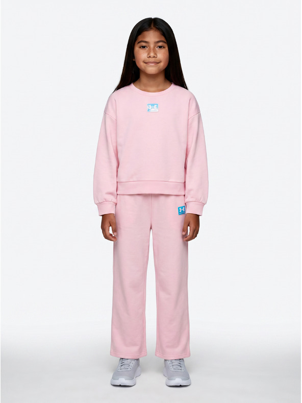 Under Armour Lány szett Under Armour UA RIVAL CREW FLARE SET