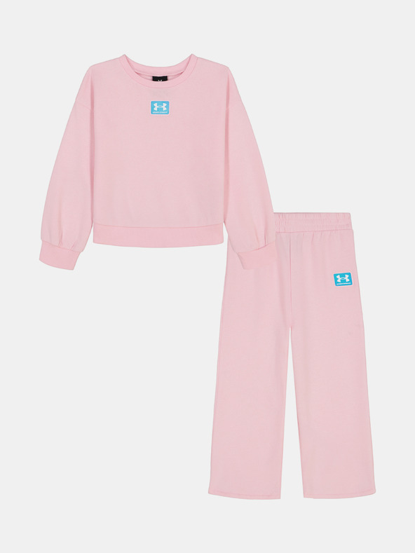 Under Armour Lány szett Under Armour UA RIVAL CREW FLARE SET