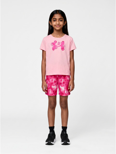 Under Armour Lány szett Under Armour UA PRINTED BIKE SHORT SET