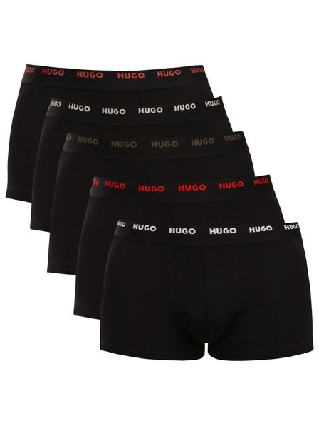 HUGO Ötdarabos szett - HUGO férfi boxeralsó fekete