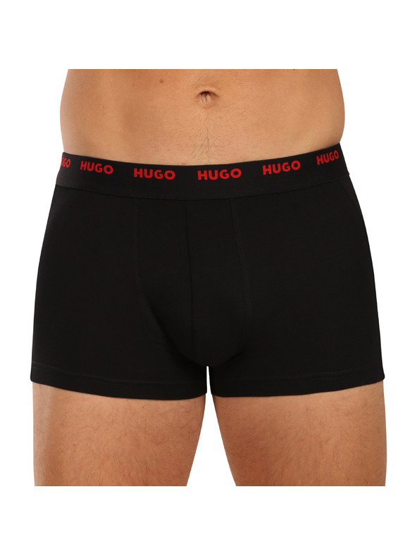 HUGO Ötdarabos szett - HUGO férfi boxeralsó fekete