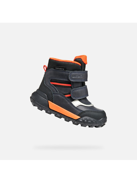 Geox Sötétkék fiú téli cipő Geox Trekkyup