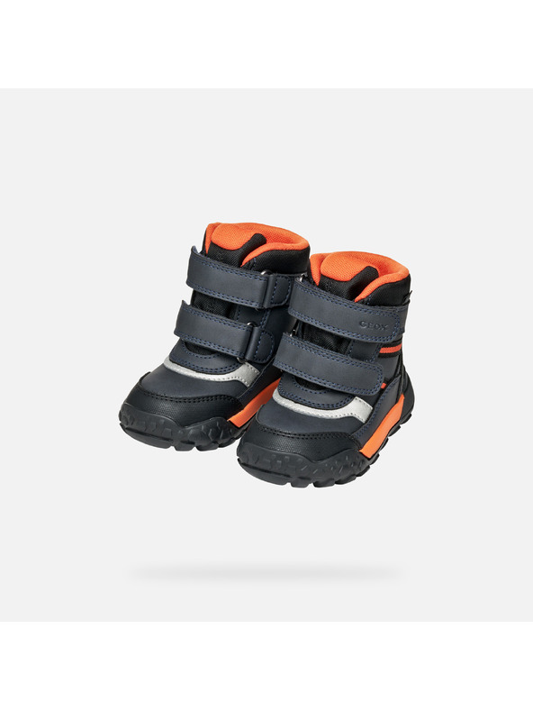 Geox Sötétkék fiú téli cipő Geox Trekkyup
